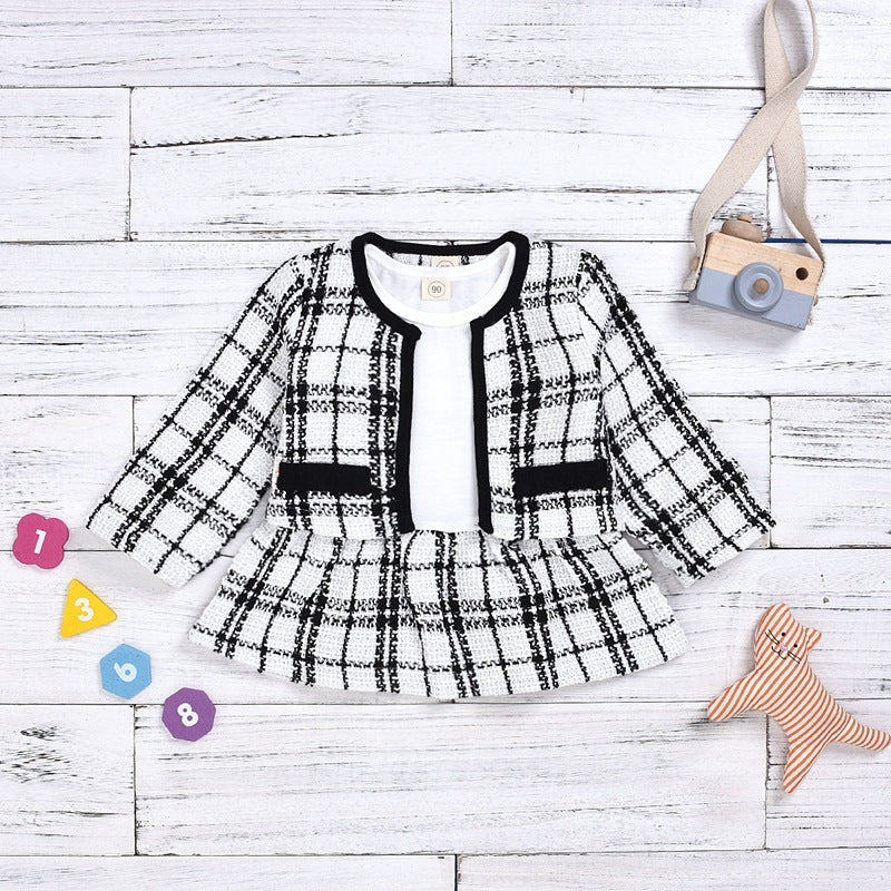 - Classic Baby Long-Sleeve Dress Set - Classic Baby Long-Sleeve Dress Set - Classic Baby Long-Sleeve Dress Set