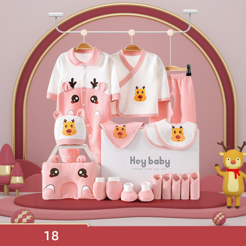 - Cotton Baby Clothes Gift Set