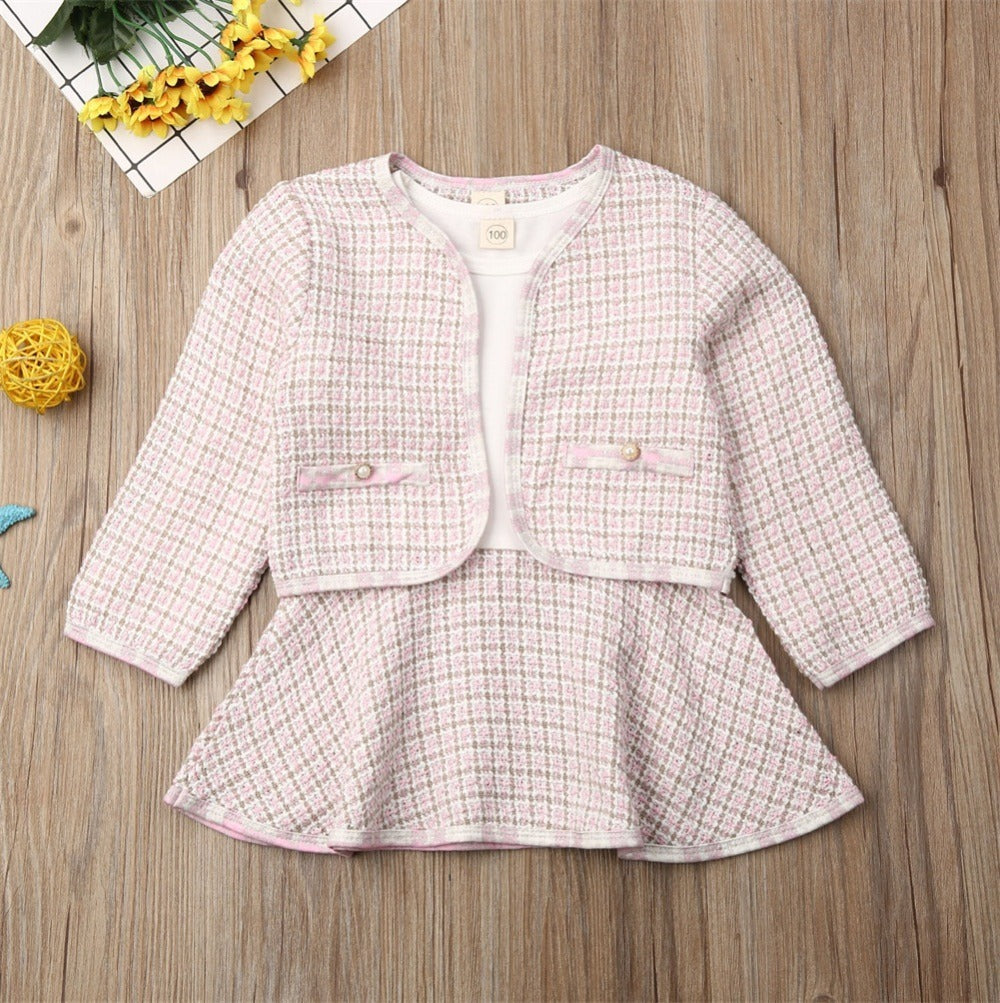 - Classic Baby Long-Sleeve Dress Set - Classic Baby Long-Sleeve Dress Set -  Classic Baby Long-Sleeve Dress Set