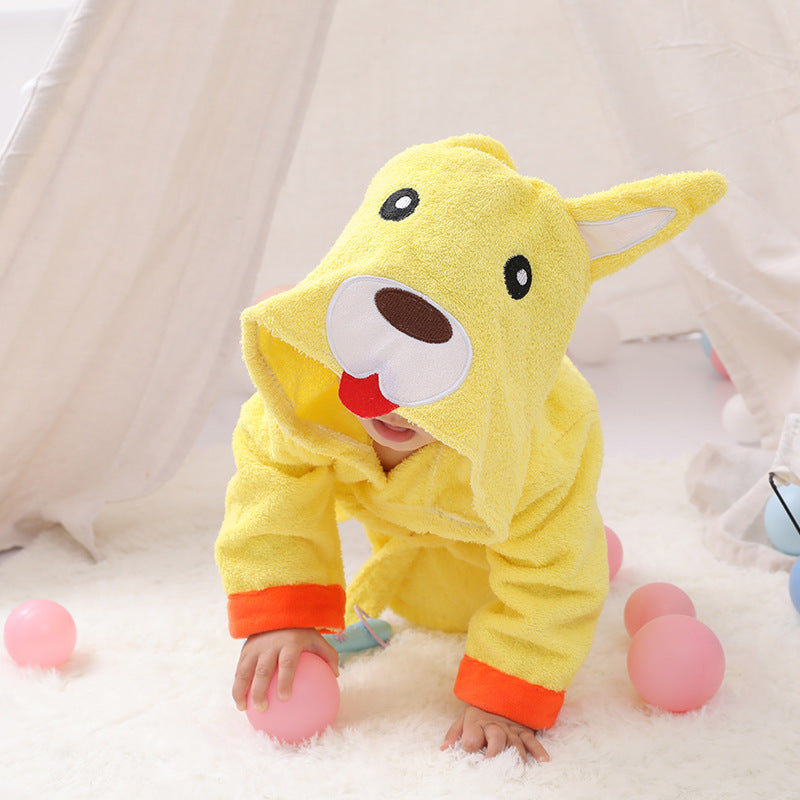 - Baby Hooded Bath Towel & Robe - Baby Hooded Bath Towel & Robe -  Baby Hooded Bath Towel & Robe