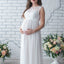 - Lace Sleeveless Maternity Dress