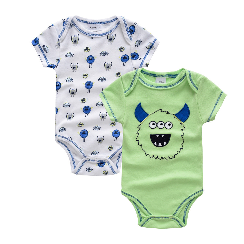 - Sleeveless Baby Romper - Sleeveless Baby Romper -  Sleeveless Baby Romper