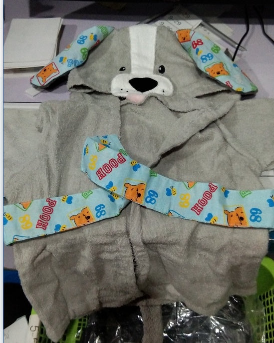 - Baby Hooded Bath Towel & Robe - Baby Hooded Bath Towel & Robe -  Baby Hooded Bath Towel & Robe