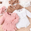 - Baby Girl Striped Romper Set -  Baby Girl Striped Romper Set
