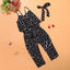 - Girls Summer Polka Dot Jumpsuit Set - Girls Summer Polka Dot Jumpsuit Set -  Girls Summer Polka Dot Jumpsuit Set