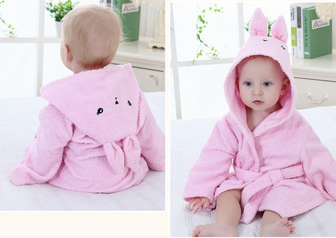 - Baby Hooded Bath Towel & Robe - Baby Hooded Bath Towel & Robe -  Baby Hooded Bath Towel & Robe