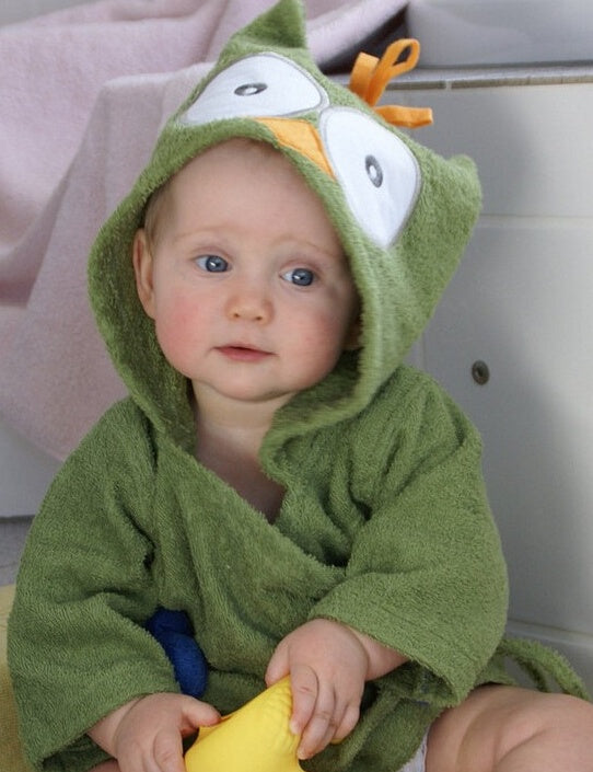 - Baby Hooded Bath Towel & Robe - Baby Hooded Bath Towel & Robe -  Baby Hooded Bath Towel & Robe