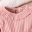 - Baby Girl Striped Romper Set -  Baby Girl Striped Romper Set
