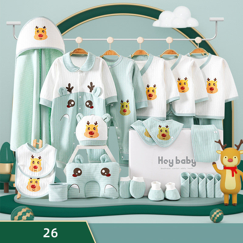 -  Cotton Baby Clothes Gift Set