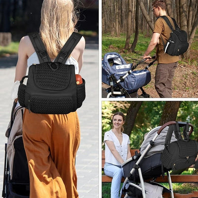 - Quilted Diaper Backpack