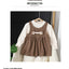 - Baby Girl Long Sleeve Dress Set -  Baby Girl Long Sleeve Dress Set